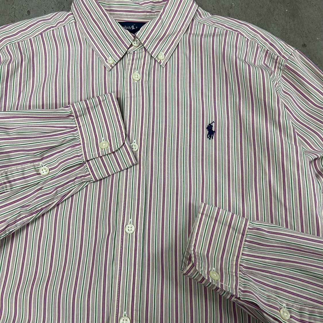 폴로 스트라이프 셔츠[1373] 상품이미지5