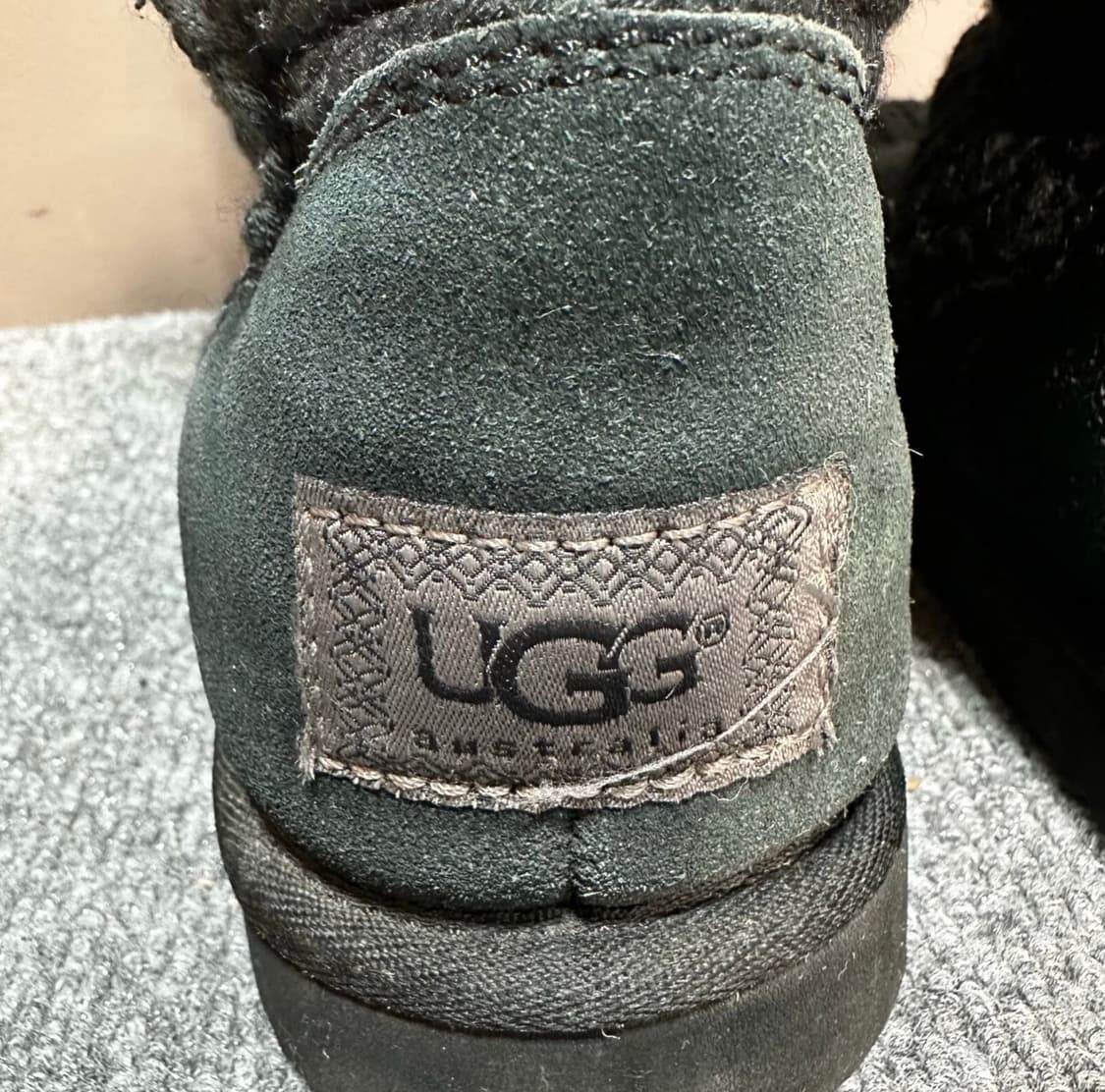 빈티지 어그 카디 부츠 블랙 상품이미지6
