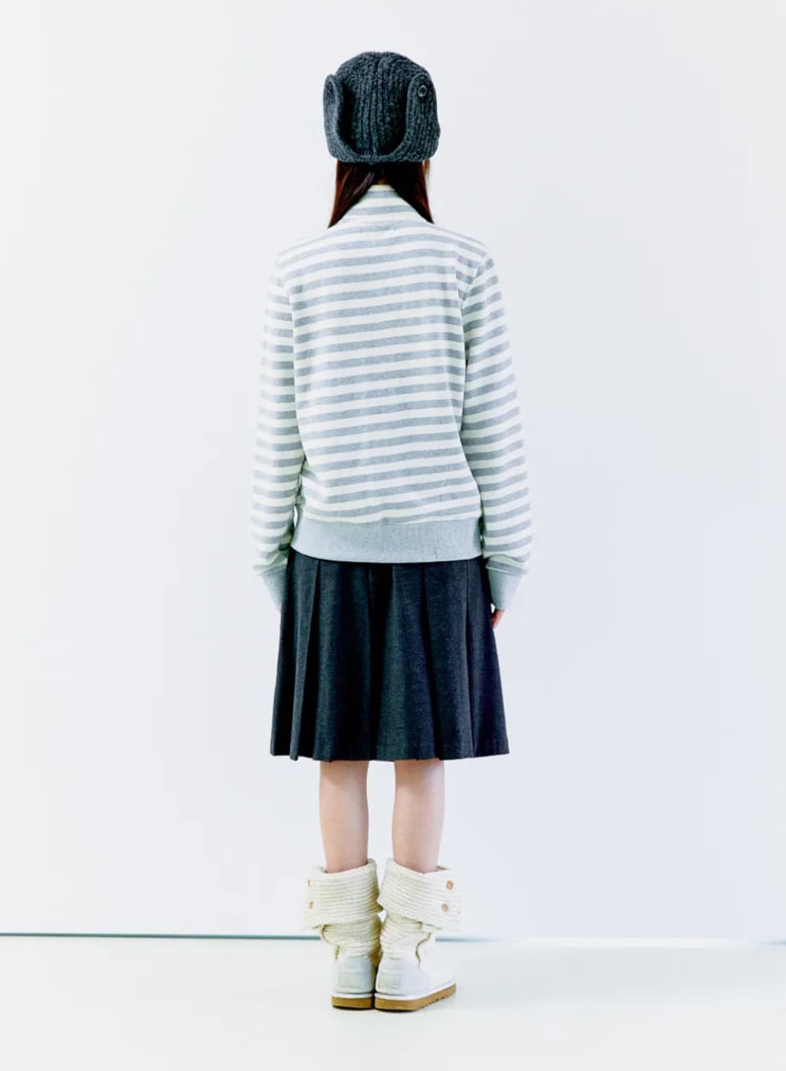 오피쉬 버튼 스트라이프 투웨이 집업 상품이미지7