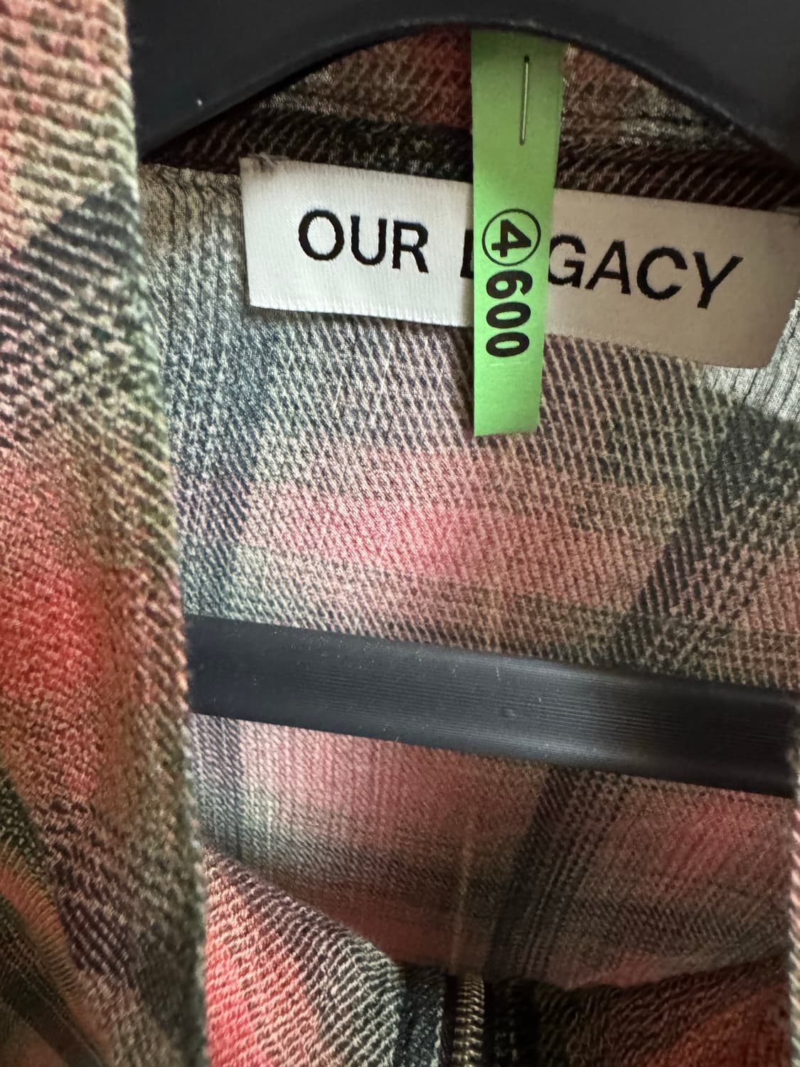 아워레가시 슈렁큰 집업 자켓 판매합니다! 상품이미지3