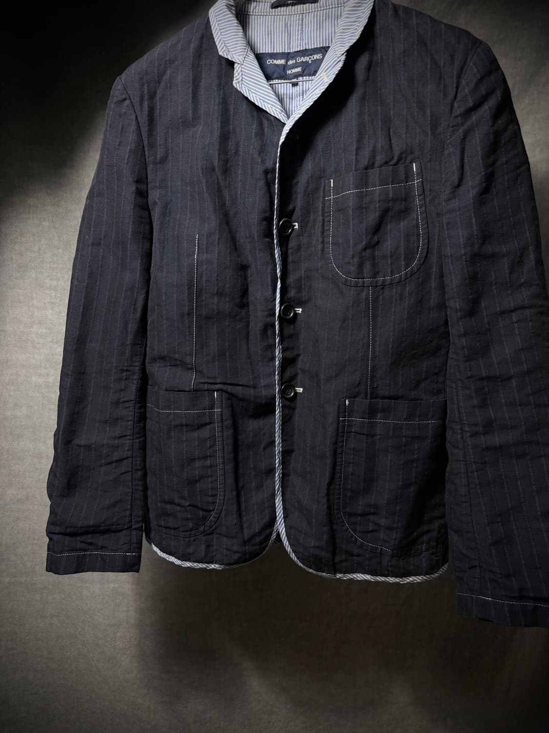 Comme des Garcons Homme Pinstripe Jacket 상품이미지3