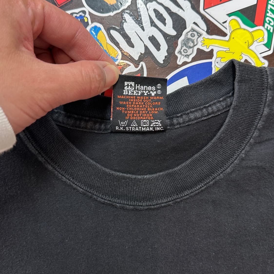 Early 00s USA 할리데이비슨 라이트닝 티셔츠 XL 상품이미지10