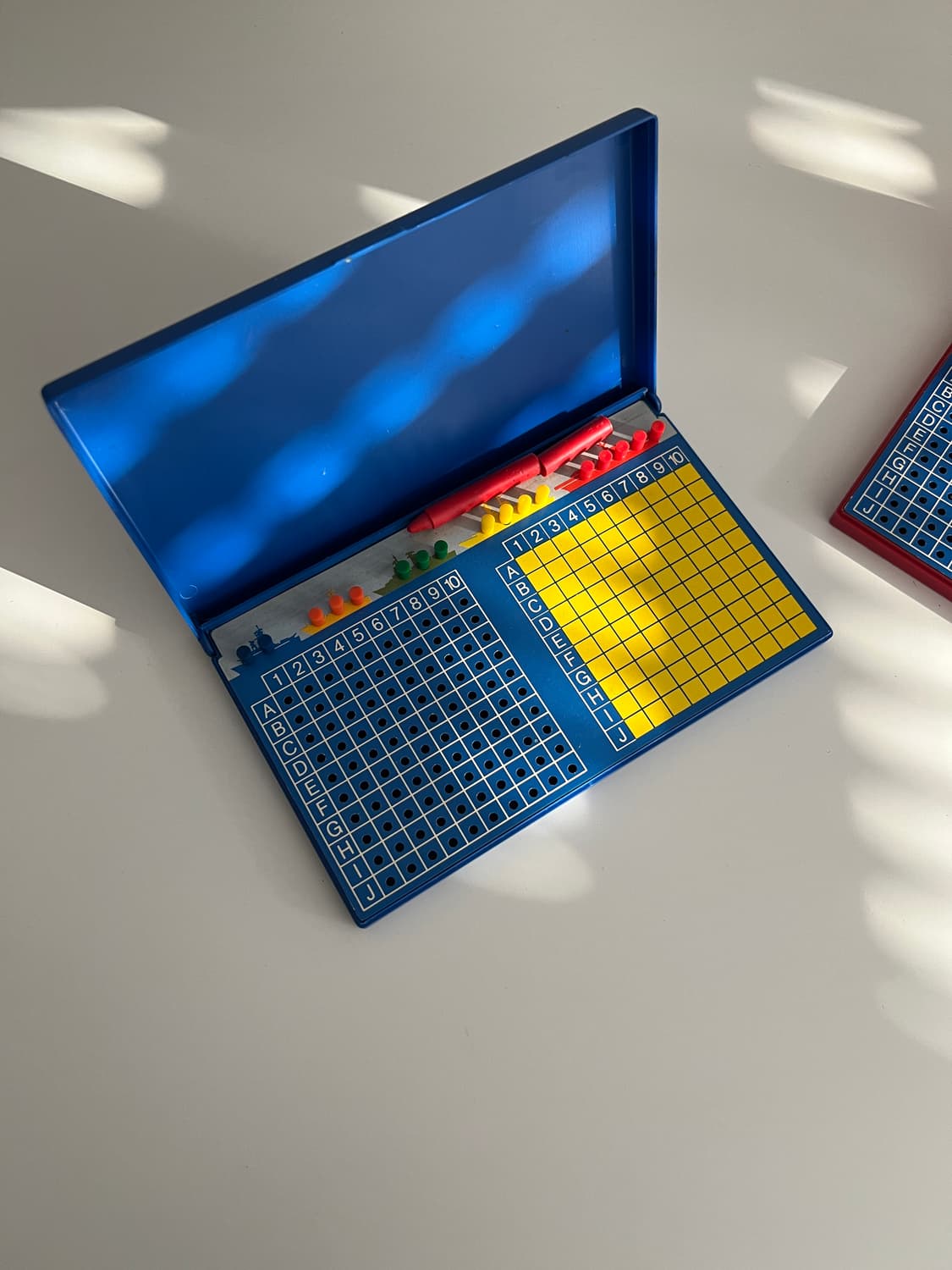 빈티지 battle ship 휴대용 보드게임 상품이미지3