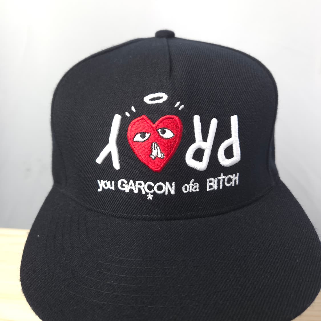 UNIF x Comme Des Garçons 꼼데가르송 스냅백 모자 상품이미지5