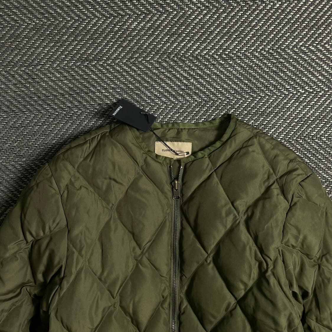 Parsons 내피 투인원 퍼 트리밍 사파리 야상 자켓 o 5225 상품이미지5