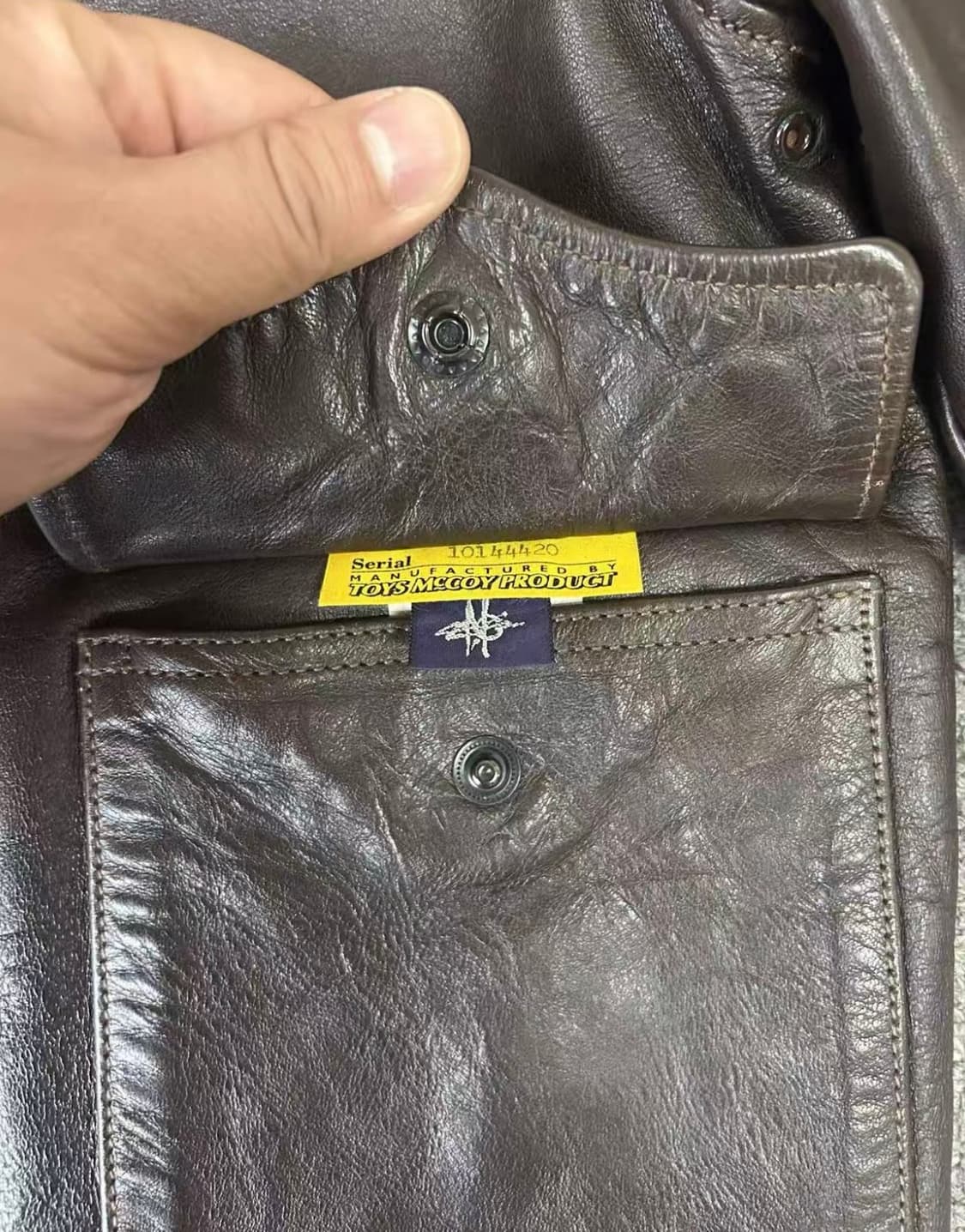 토이즈 맥코이 a2 40 말가죽 자켓 상품이미지3