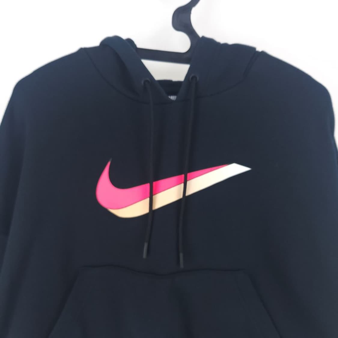 [여M]나이키 블랙 크롭 후드티[Y5C-112] 상품이미지2