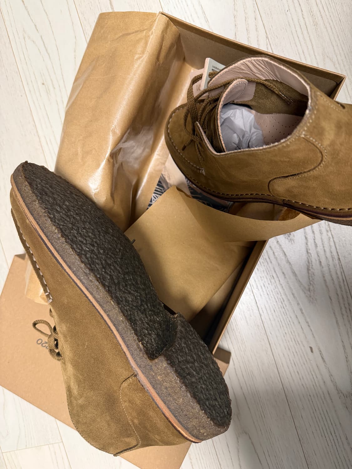 완전신품) 아스토플렉스 듀크플렉스 001 위스키 스웨이드 상품이미지4