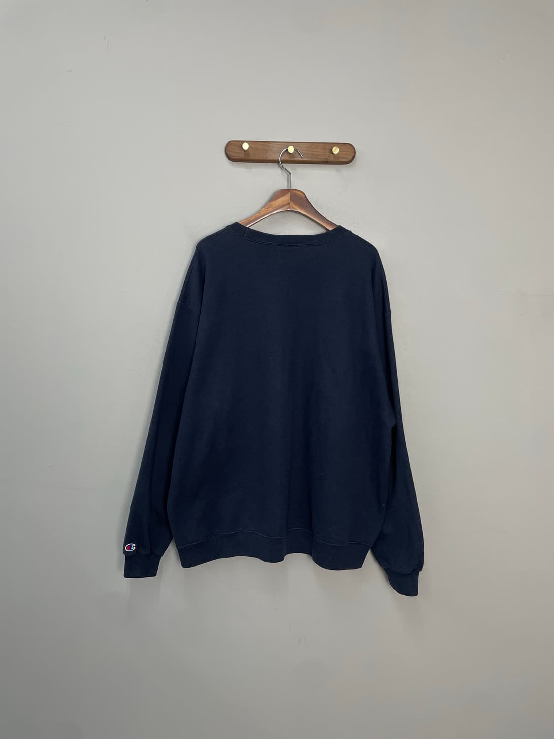챔피온 예일 빅로고 컬리지 네이비 스웻셔츠 H2102 상품이미지5