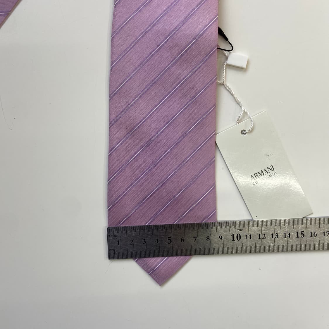 택달린 조르지오 알마니 명품 정품넥타이(ARMANI)8.1cm 상품이미지8