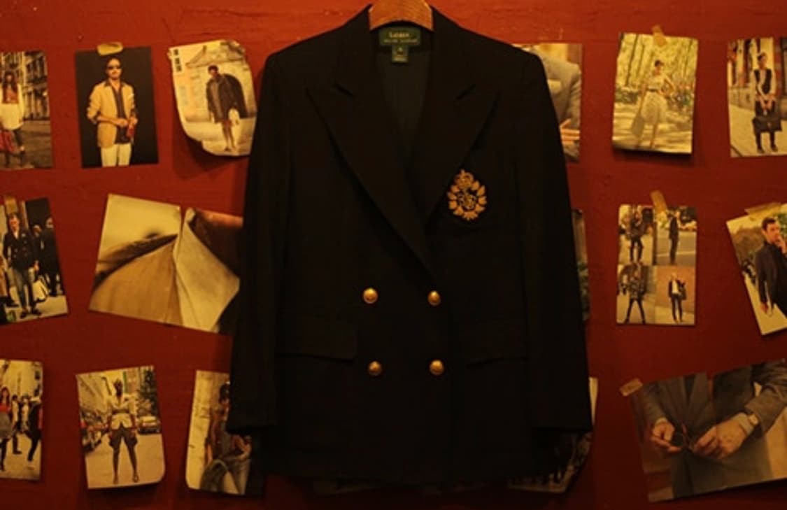 랄프로렌 크레스트 엠블럼 더블 크레스티드 블레이저 상품이미지2