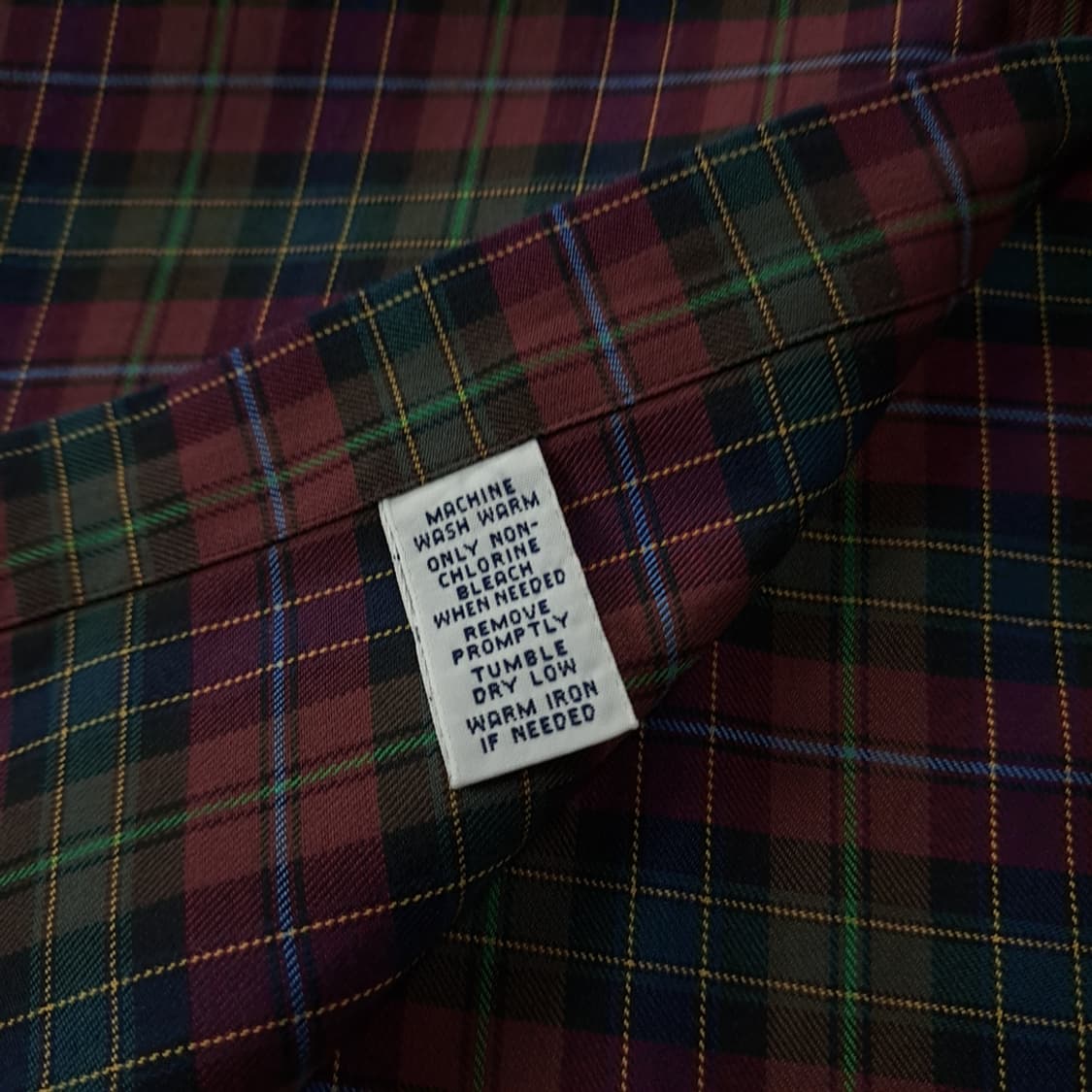 CK300 2XLT 폴로 90s 홍콩판 클래식 타탄체크 셔츠 남방 상품이미지5