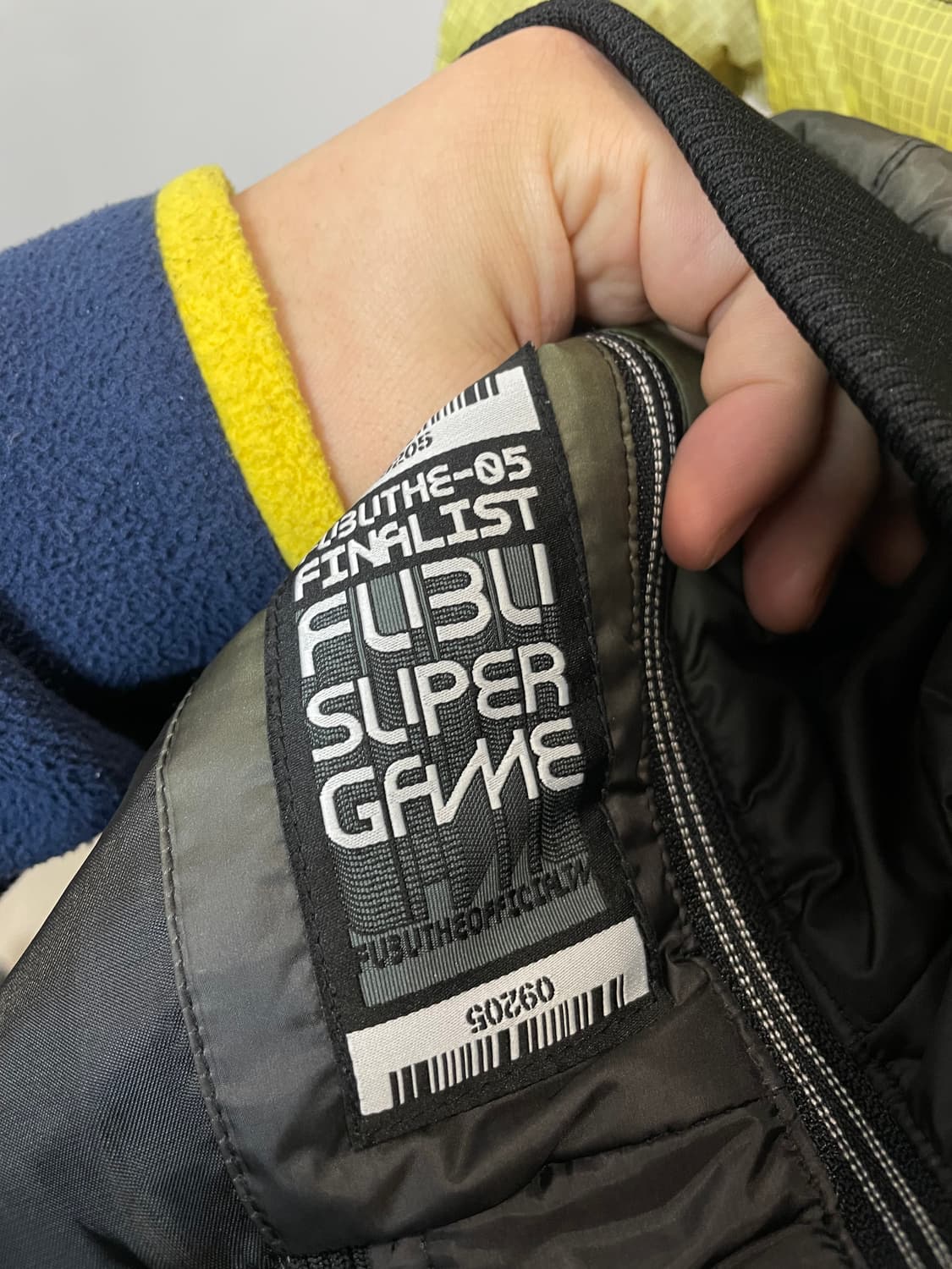 (M) Fubu 후부 그라데이션 후드 패딩 상품이미지5