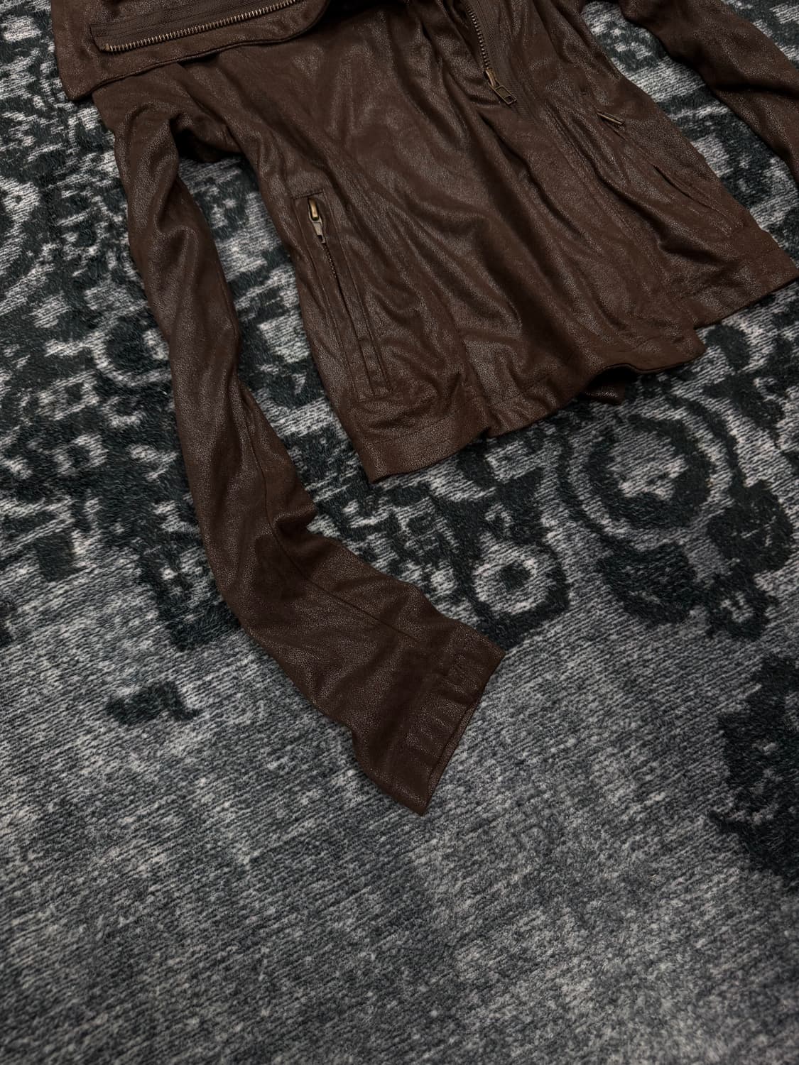 Spiral girl brown high neck draping jack 상품이미지5