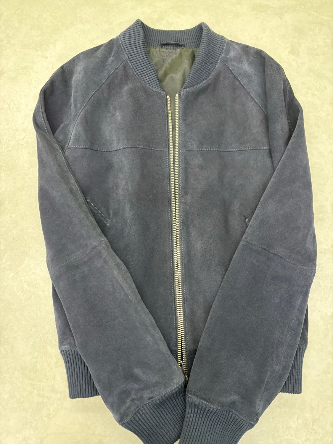 아미 스웨이드 블루종 자켓 네이비 상품이미지2