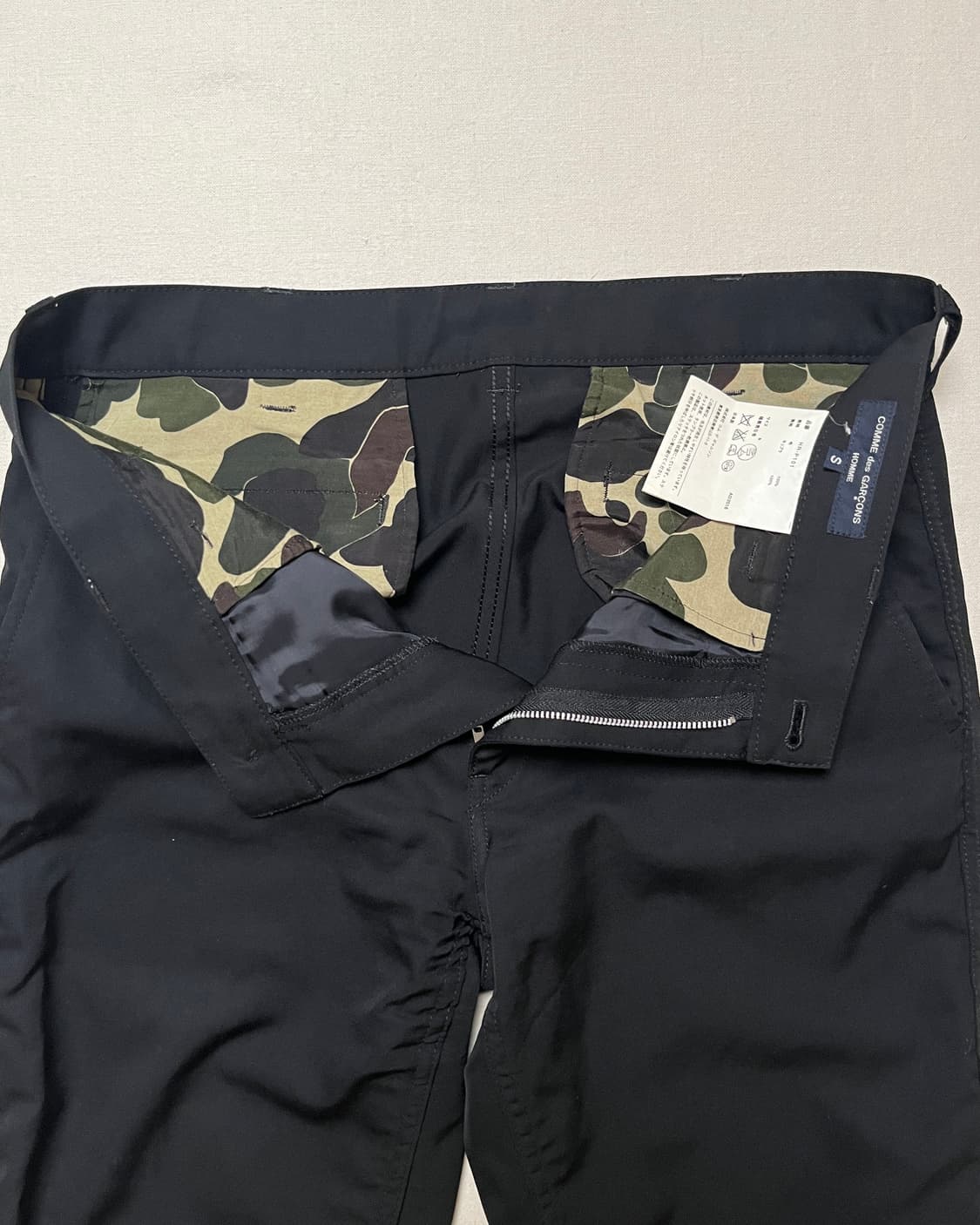 꼼데가르송 옴므 셔링 울 팬츠 comme des garcons homme 상품이미지8