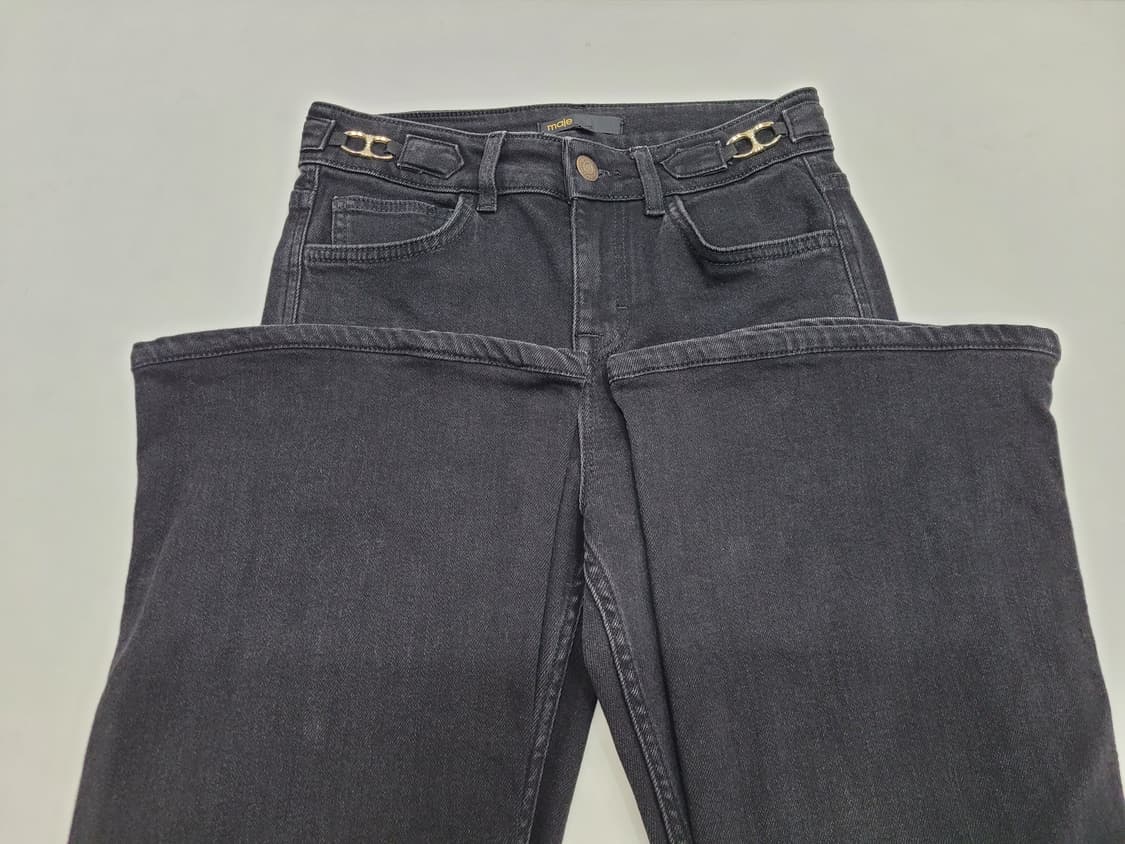maje 마쥬 부추컷 블랙진 데님 청바지  / 여 36 (55)

 상품이미지4