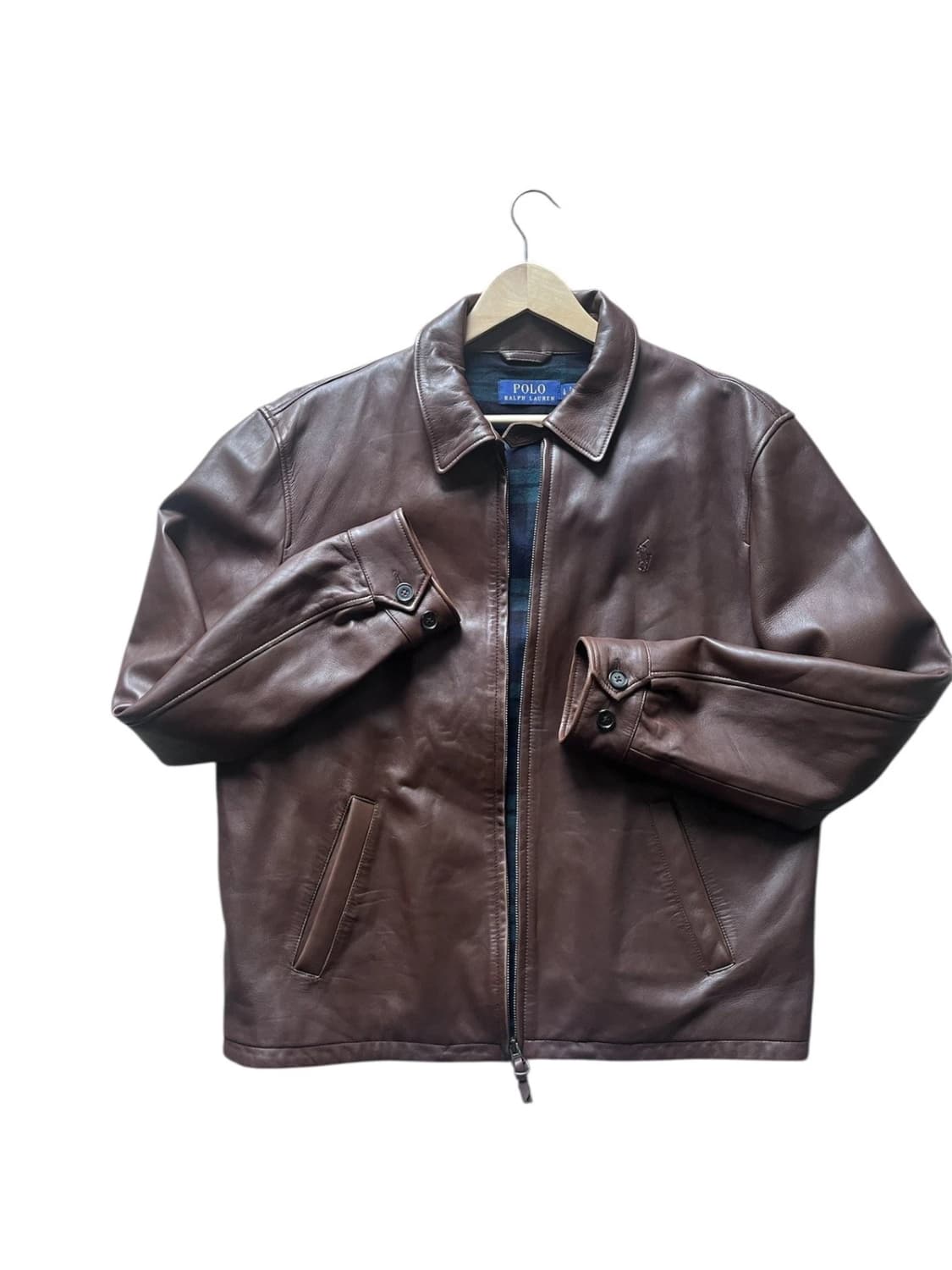 L 폴로 랄프로렌 맥스웰 램스킨 레더 자켓 / 뉴스보이 RRL 상품이미지1