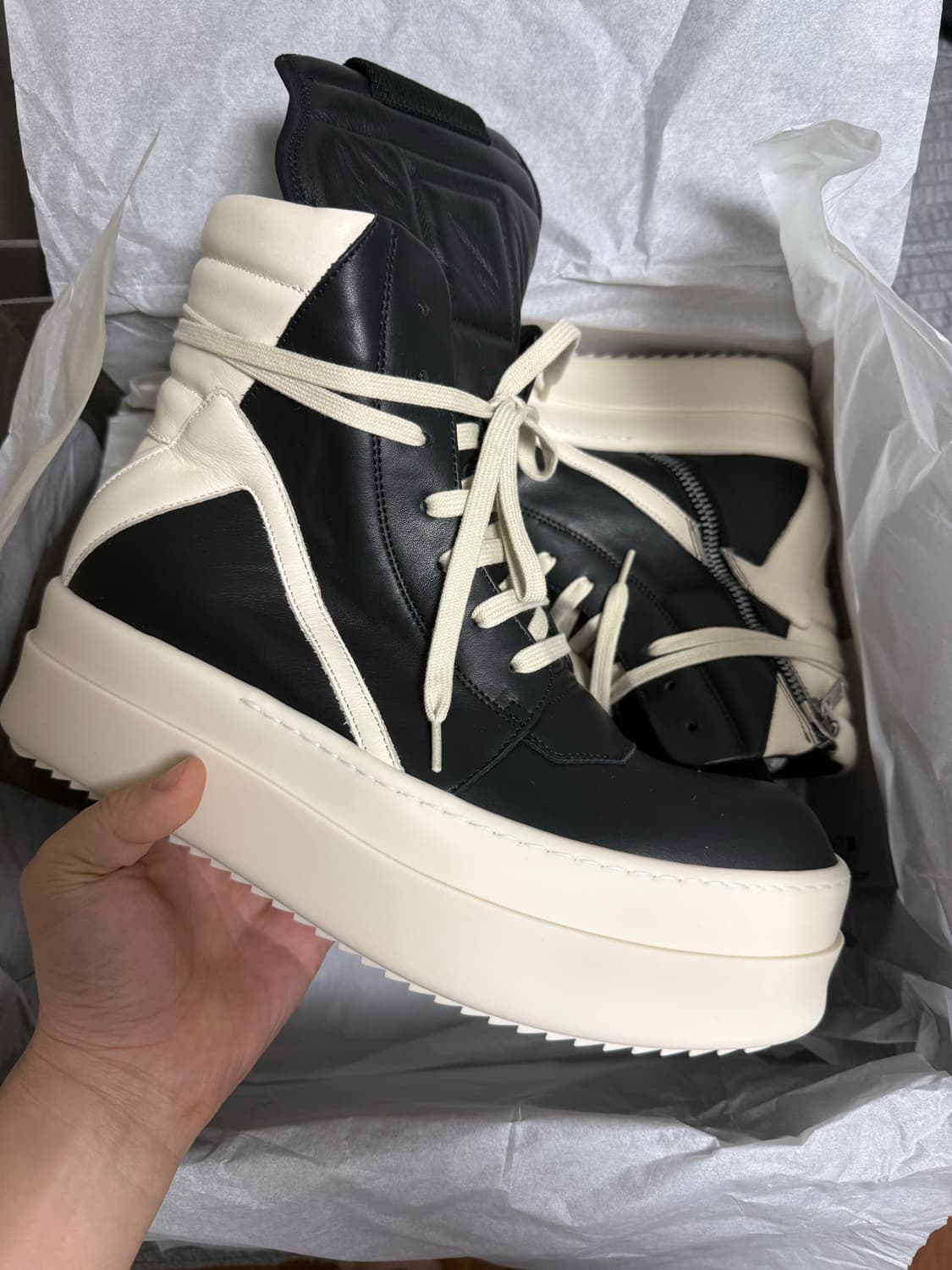 [42E] 릭오웬스 메가범퍼 지오바스켓 새상품 상품이미지2