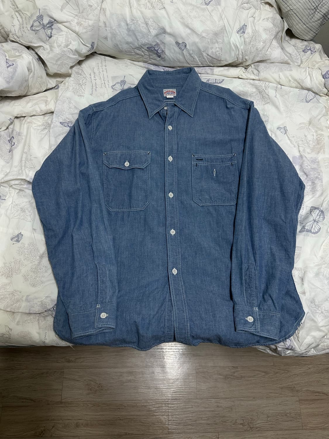 리얼맥코이 조맥코이 샴브레이 셔츠 18 상품이미지2