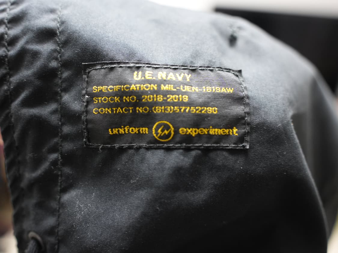 유니폼 익스페리먼트 롱  후디 자켓 상품이미지3