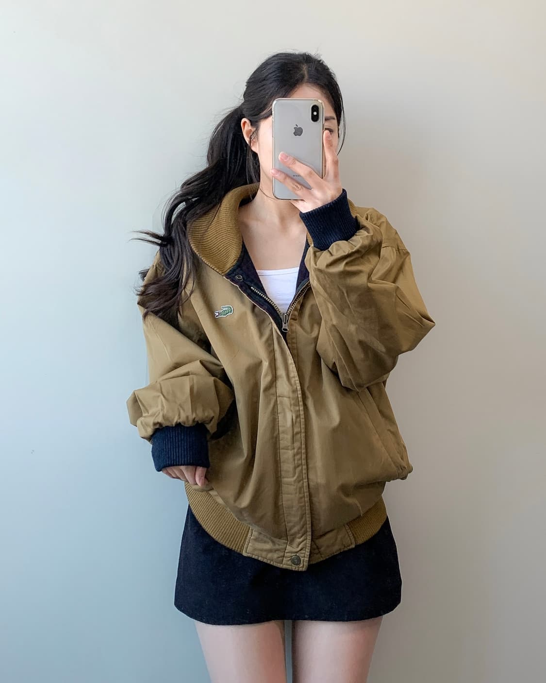 라코스테 양면 블루종 자켓 상품이미지2