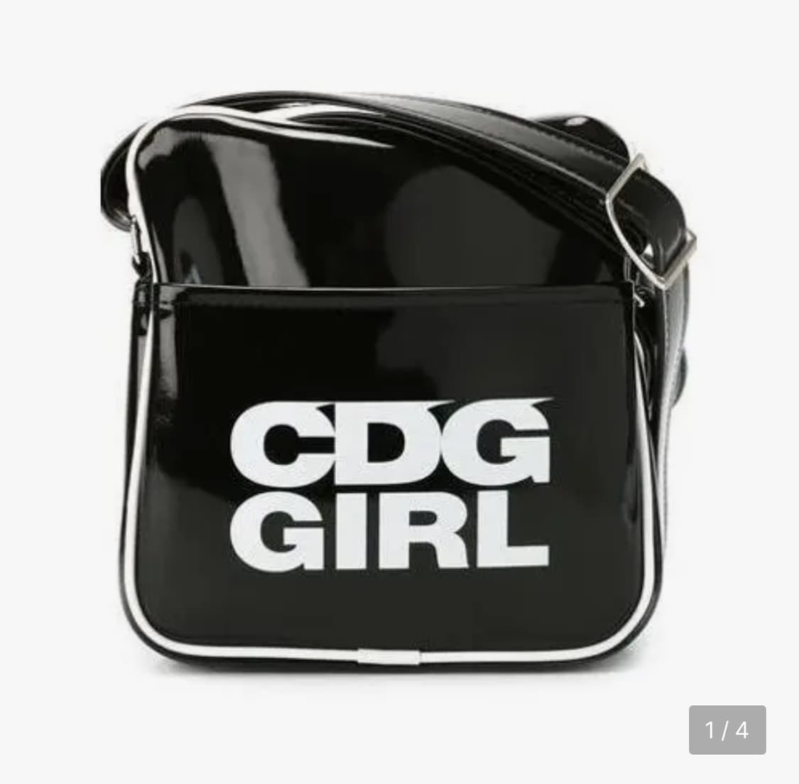 꼼데가르송 걸 에나멜 크로스백 상품이미지1