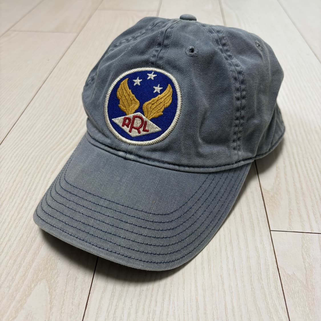 더블알엘 RRL 윙로고 볼캡 블루 상품이미지1