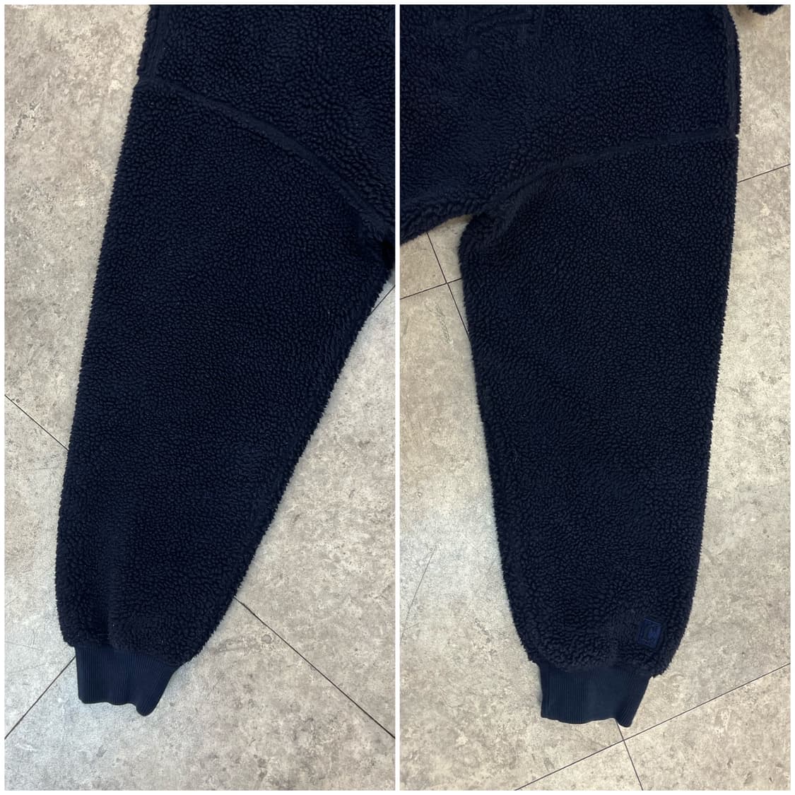 커버낫 플리스 후드티 네이비 S #csz2586 상품이미지6