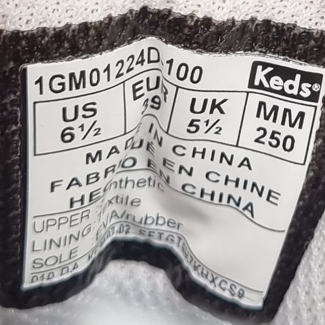 케즈 keds 화이트 스니커즈 운동화250 상품이미지6