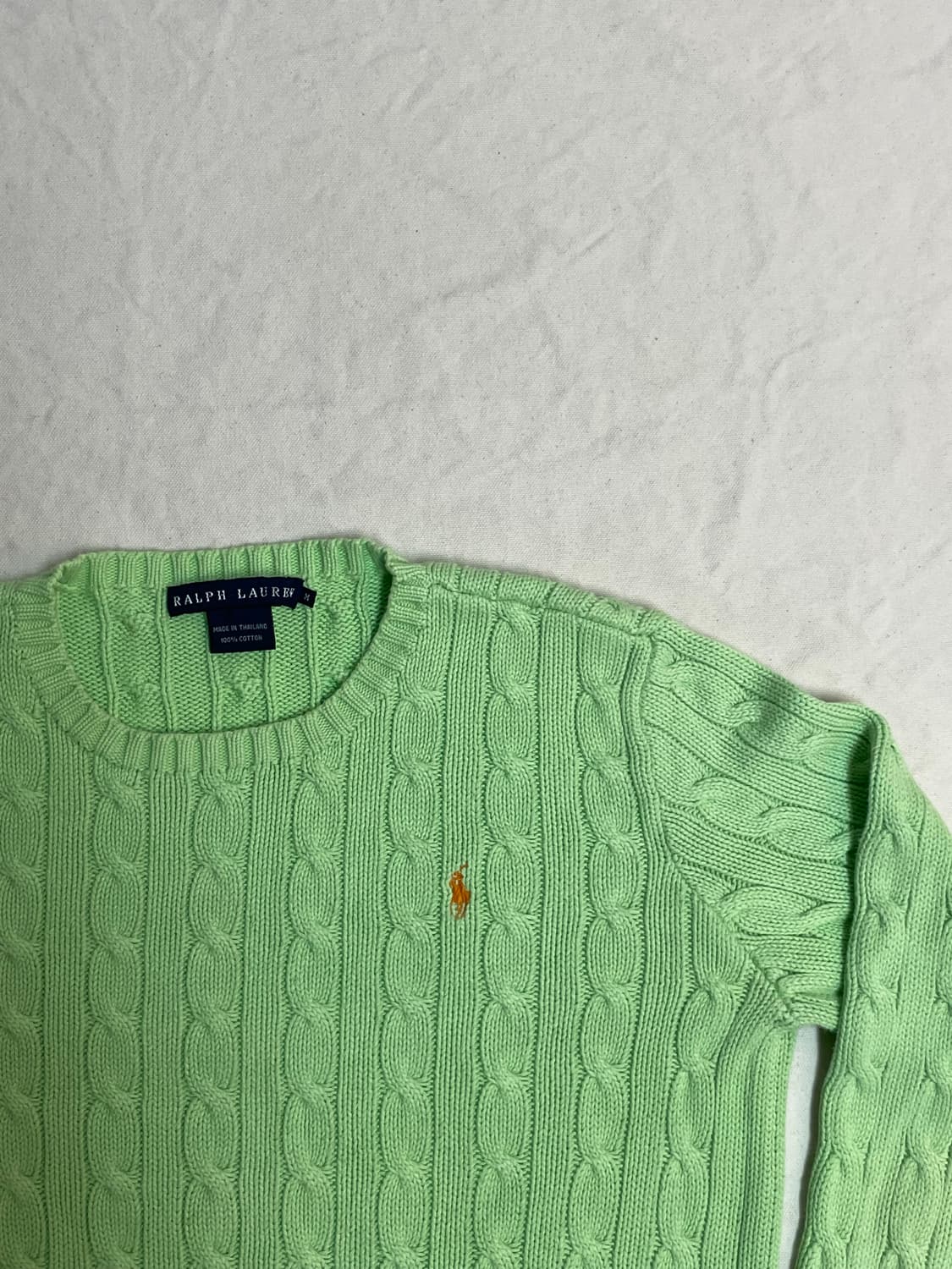 폴로 케이블 니트  상품이미지2