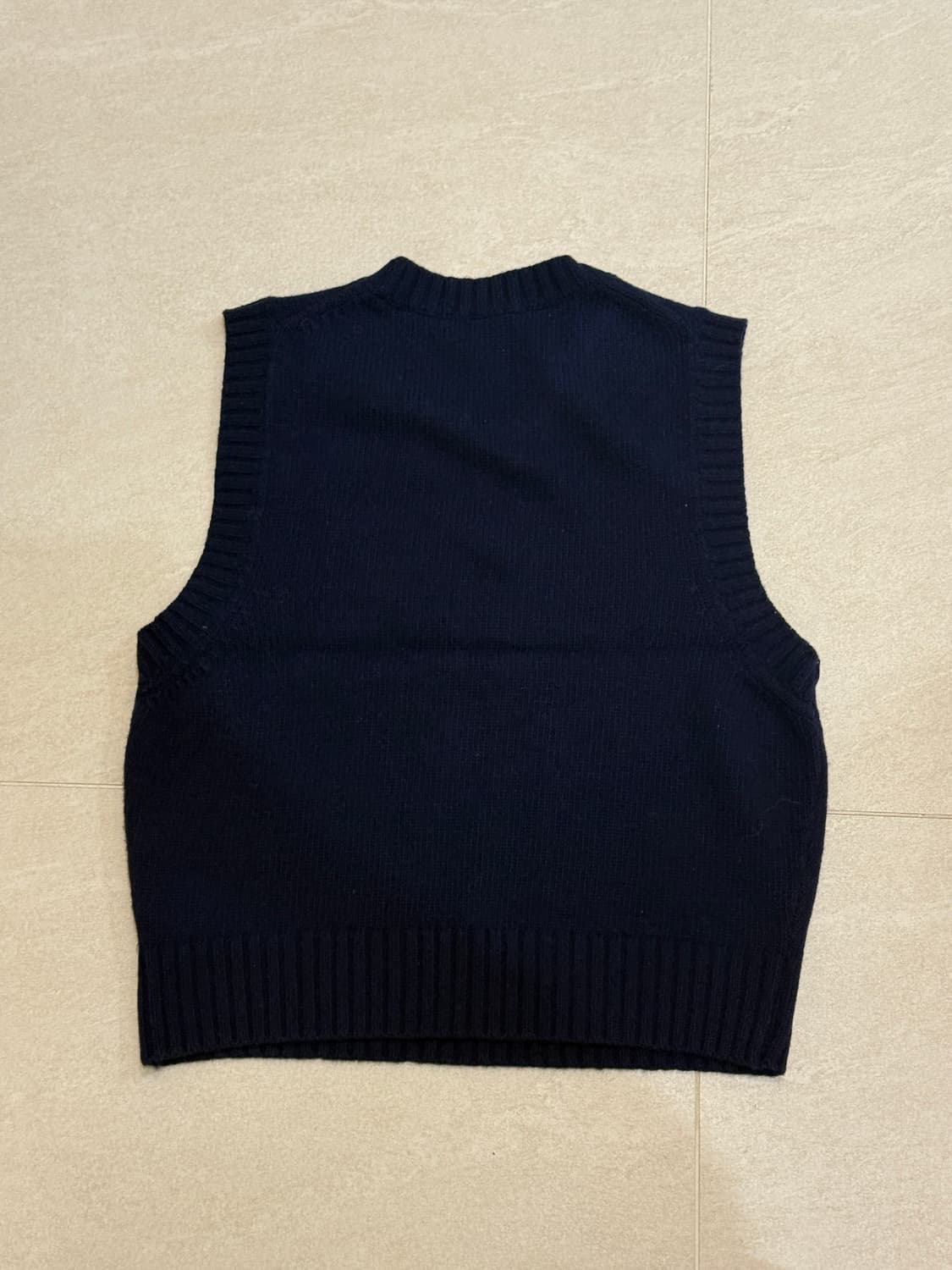 가니 니트 조끼 상품이미지3