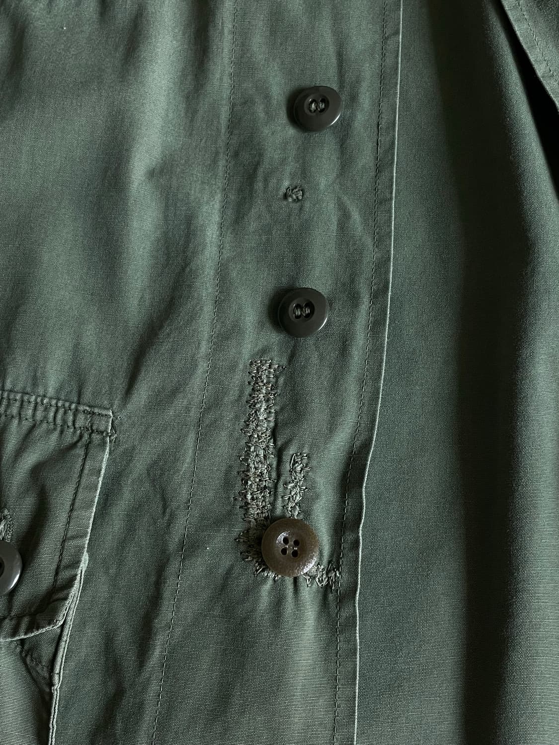 60s US ARMY Jungle Fatigue Jacket 1st 상품이미지7