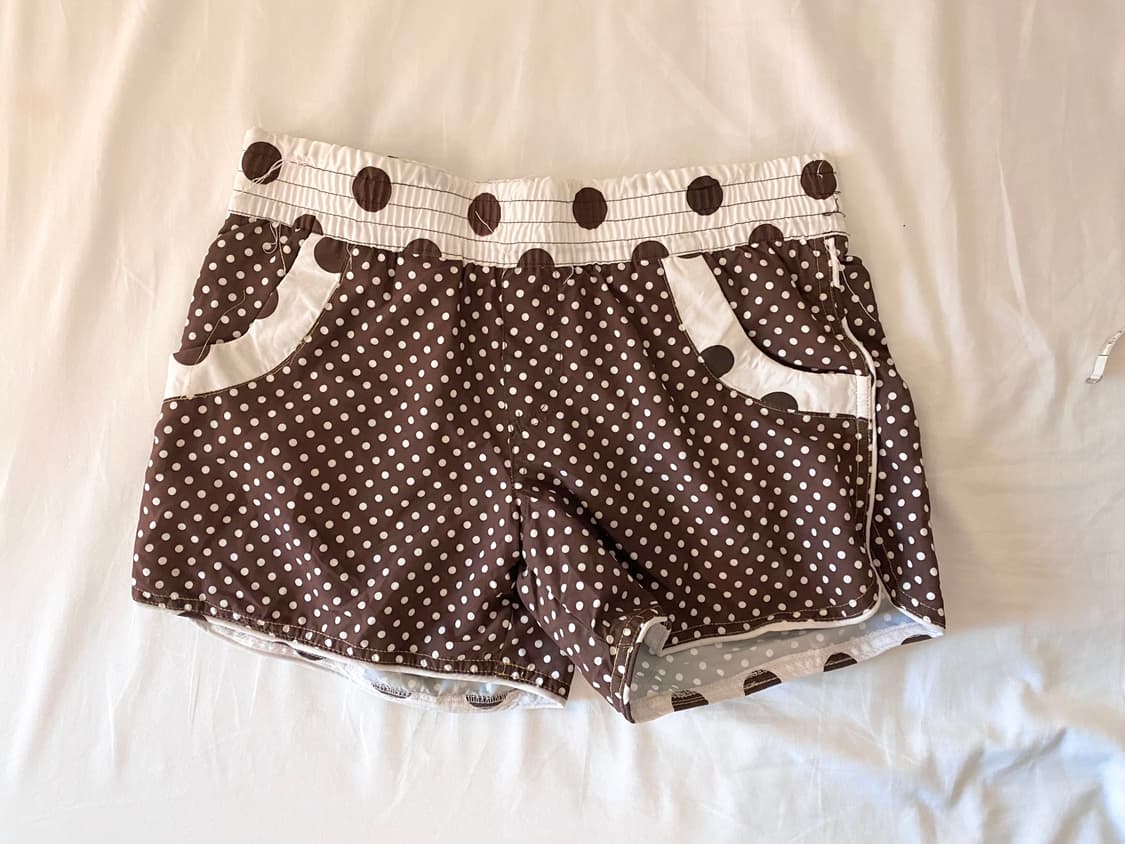 폴카도트 갸루 핫팬츠 땡땡이 팬츠 #츠모리치사토 리즈리사 비비안웨스트우드 상품이미지1