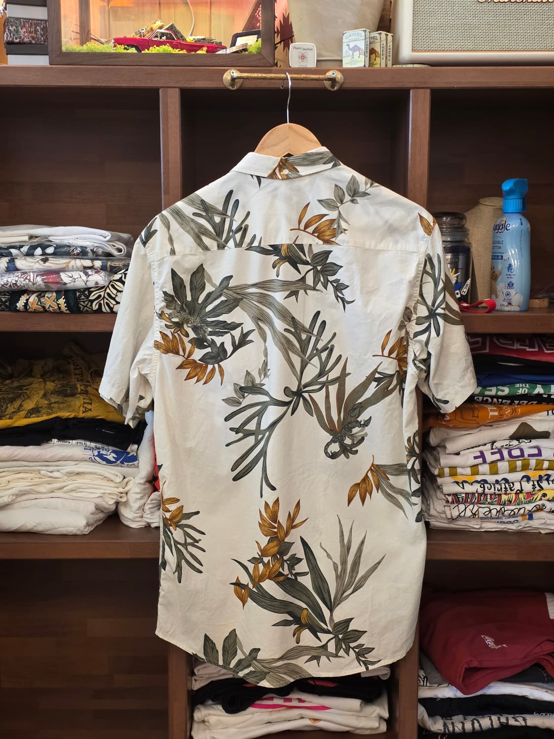 QUIKSILVER Botanical Hawaiian Shirt 상품이미지6