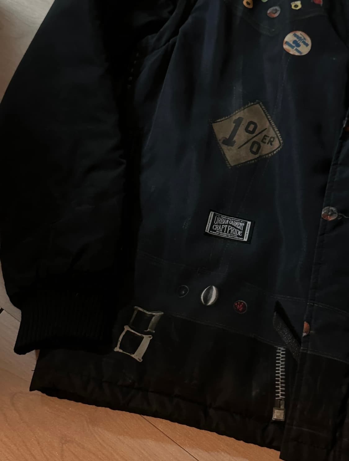 네이버후드 신슐레이트 전사 프린팅 자켓 상품이미지6