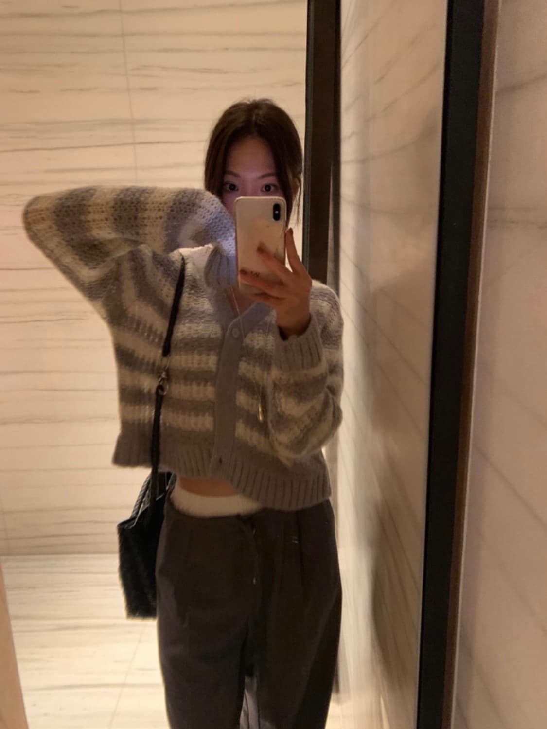 (새상품)포스터 레니 알파카 가디건 상품이미지1