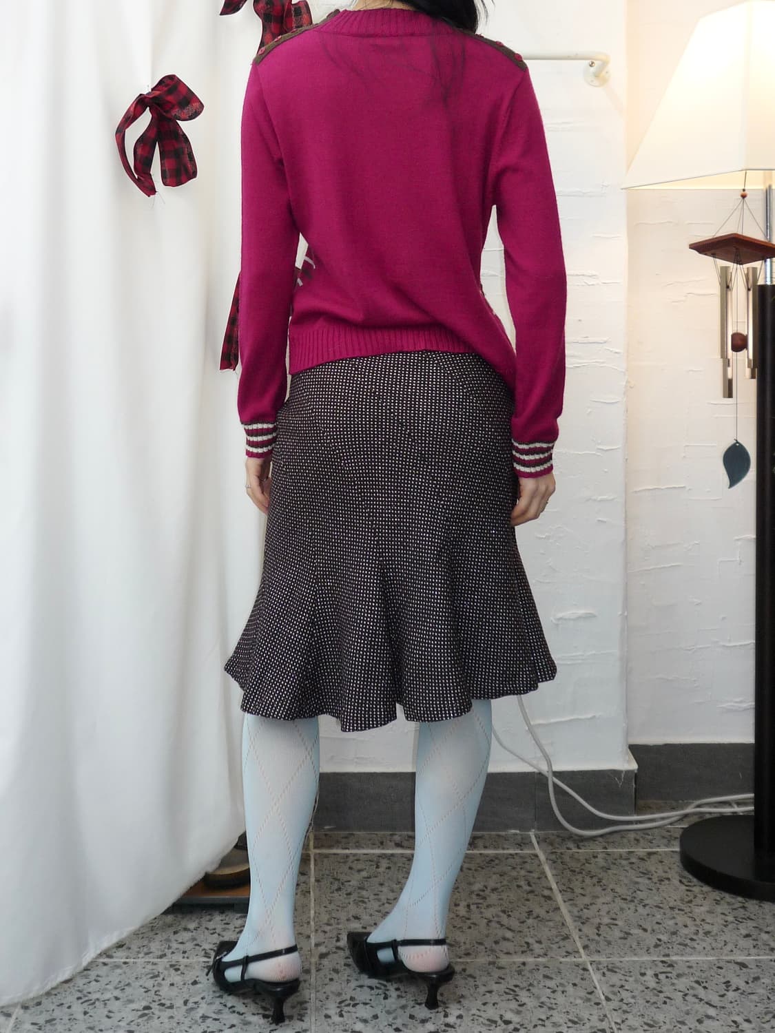 Plum mini pockets knit 상품이미지4