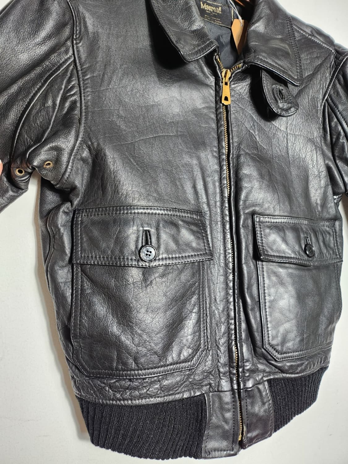 A-2 카우레더 자켓 상품이미지4