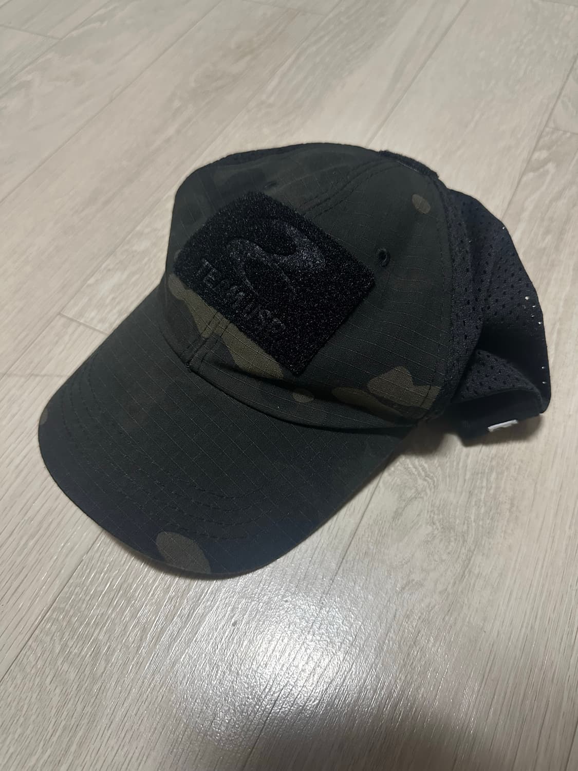 왓츠더유즈 블랙멀티캠 캡 상품이미지2