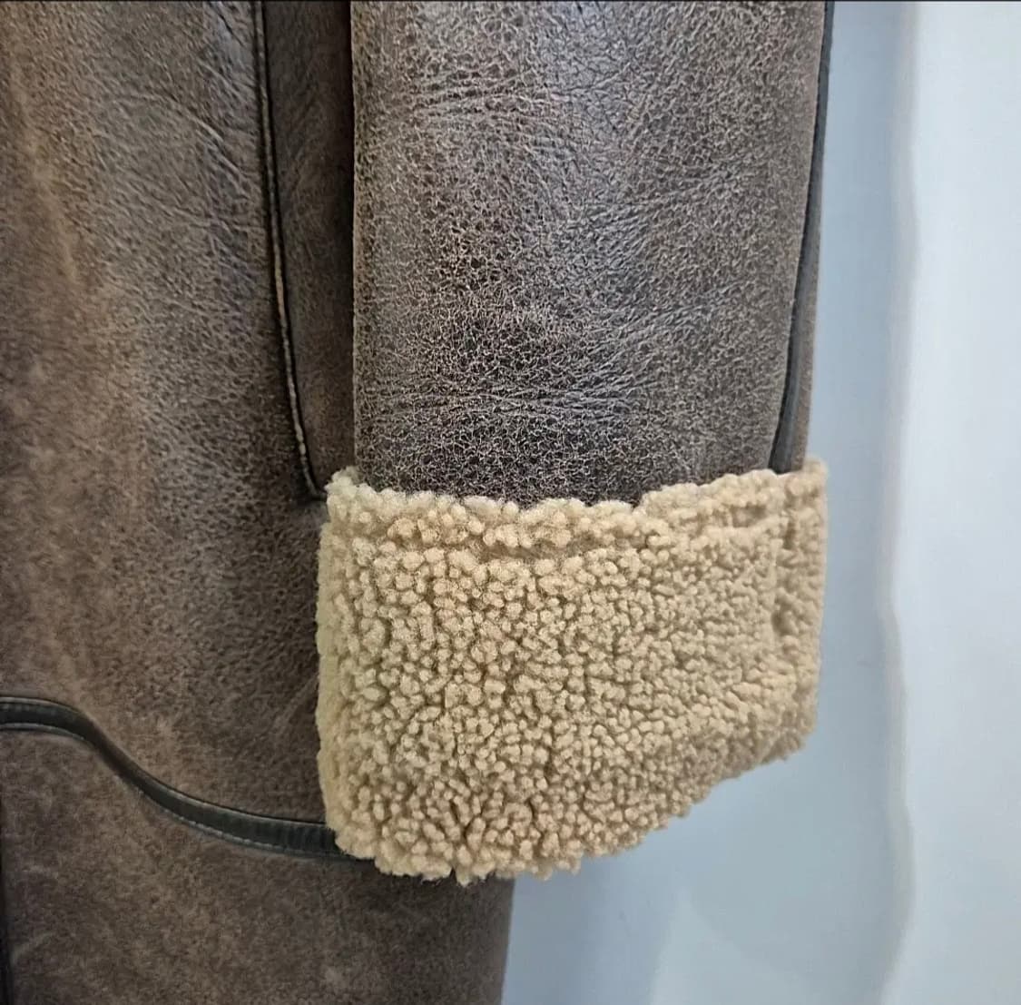 인스턴트펑크 램스킨 무스탕 상품이미지5