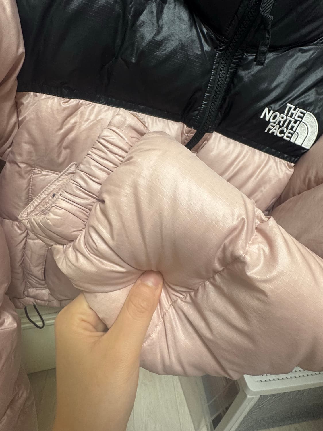 노스페이스 눕시 숏 자켓 파스텔핑크 상품이미지6