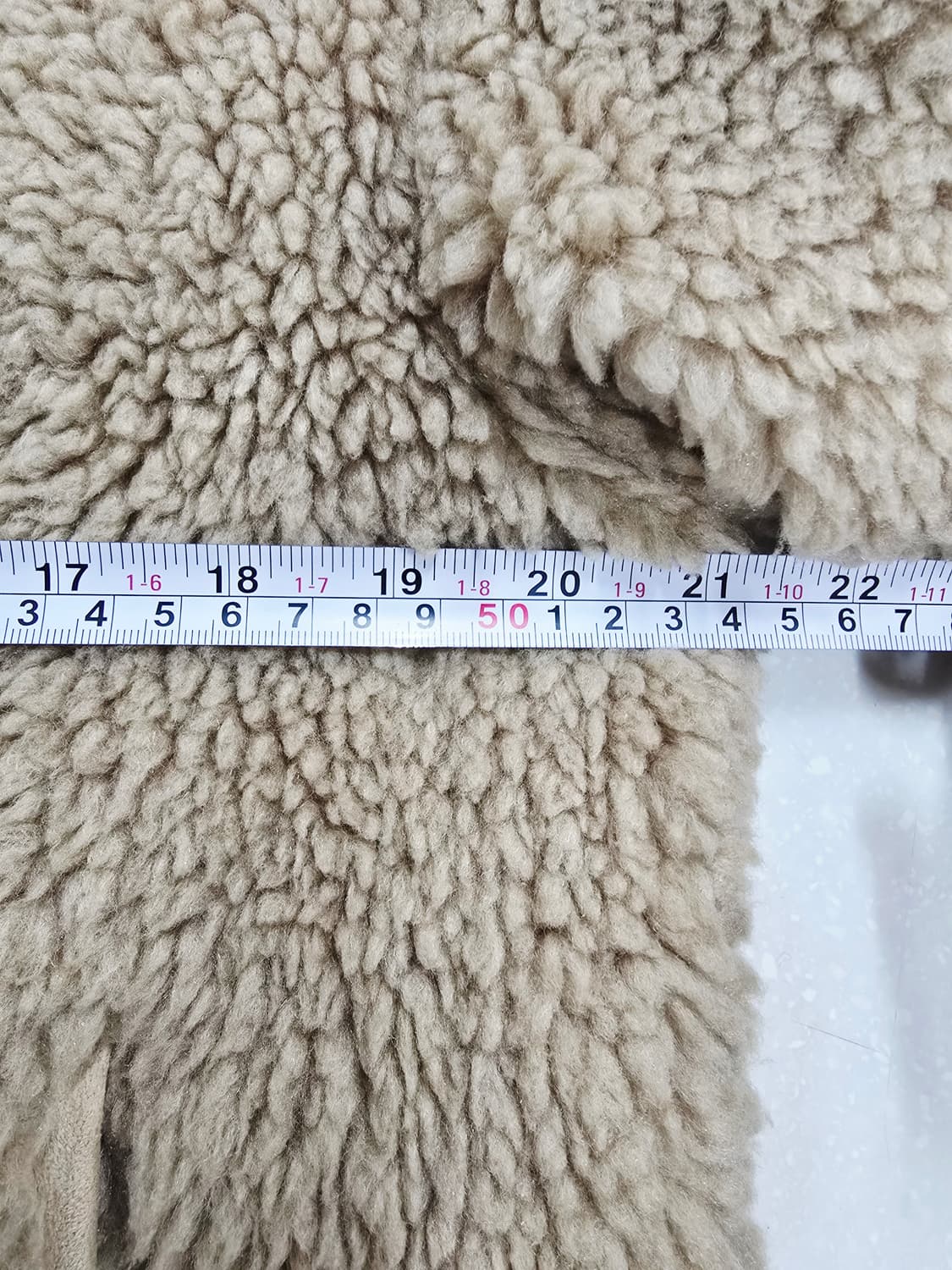 SJSJ 뽀글이 플리스 자켓 베이지 상품이미지6