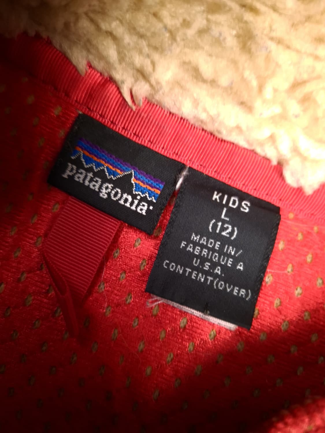 새제품급 오리지날 미국제조 파타고니아 쥬니어 레트로 엑스 후리스 베스트 상품이미지2