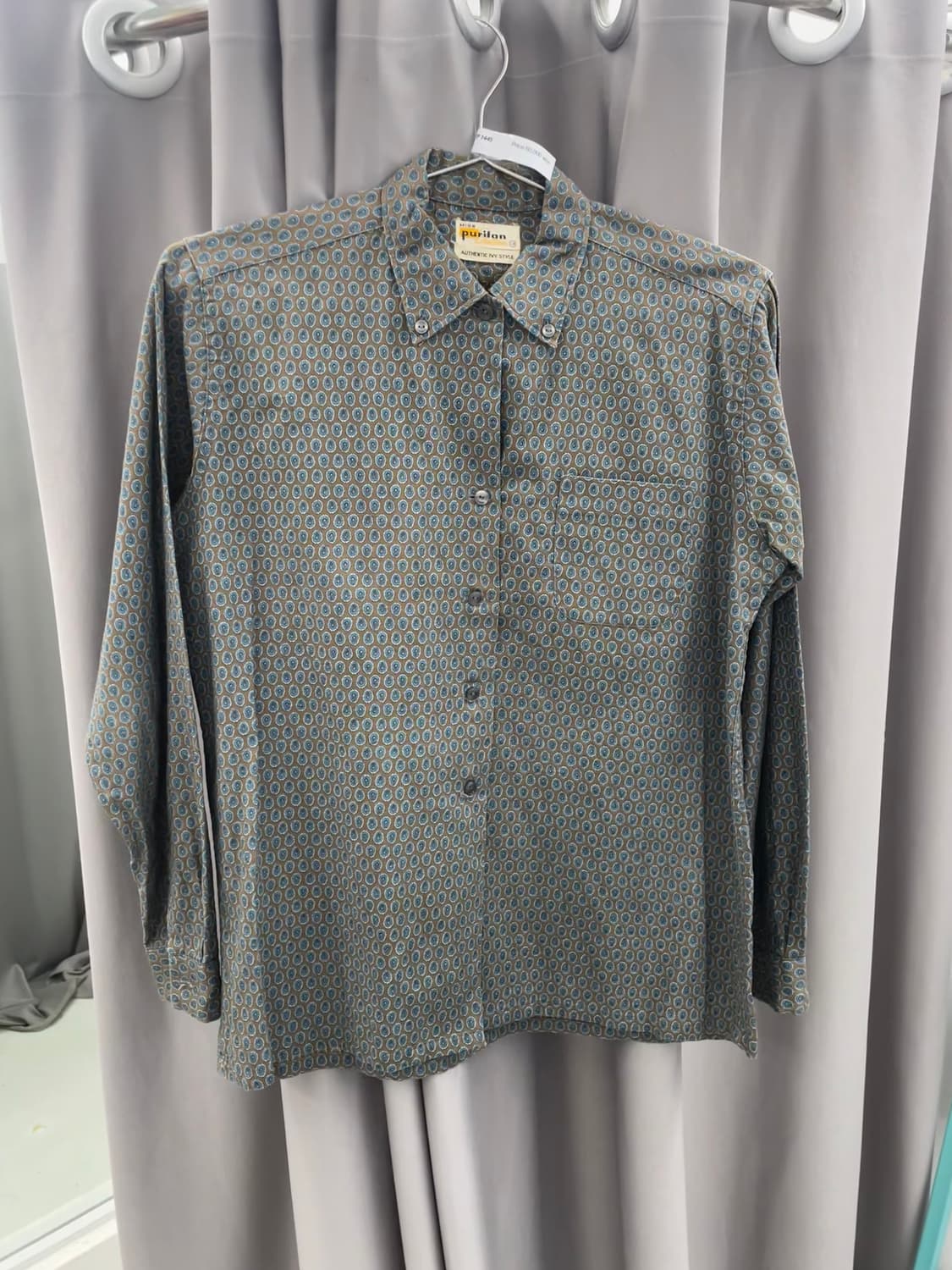 기하학 도트 셔츠 상품이미지1