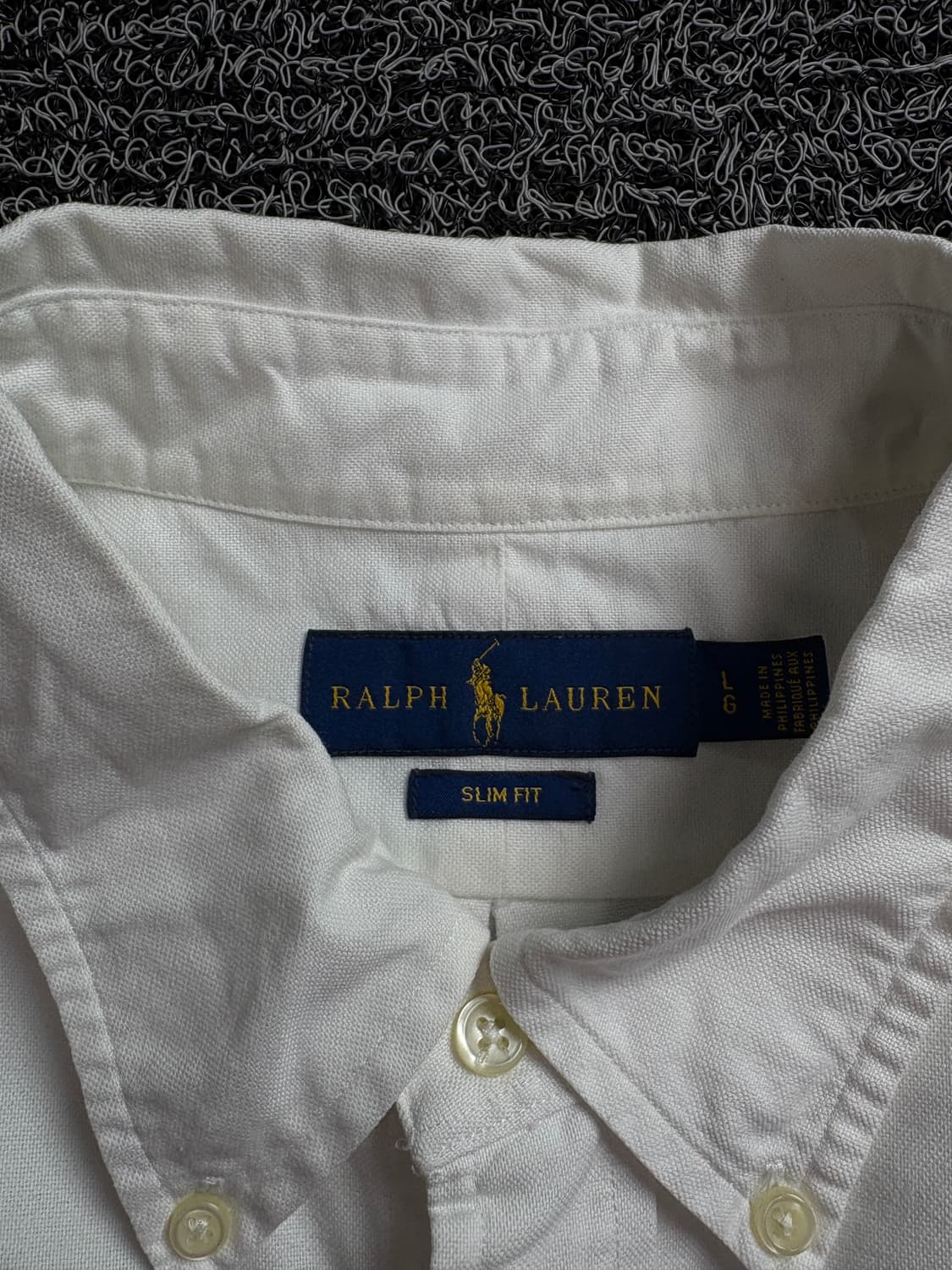 폴로 랄프로렌 신형 포니로고 옥스포드 박시핏 셔츠 화이트  1688 상품이미지3