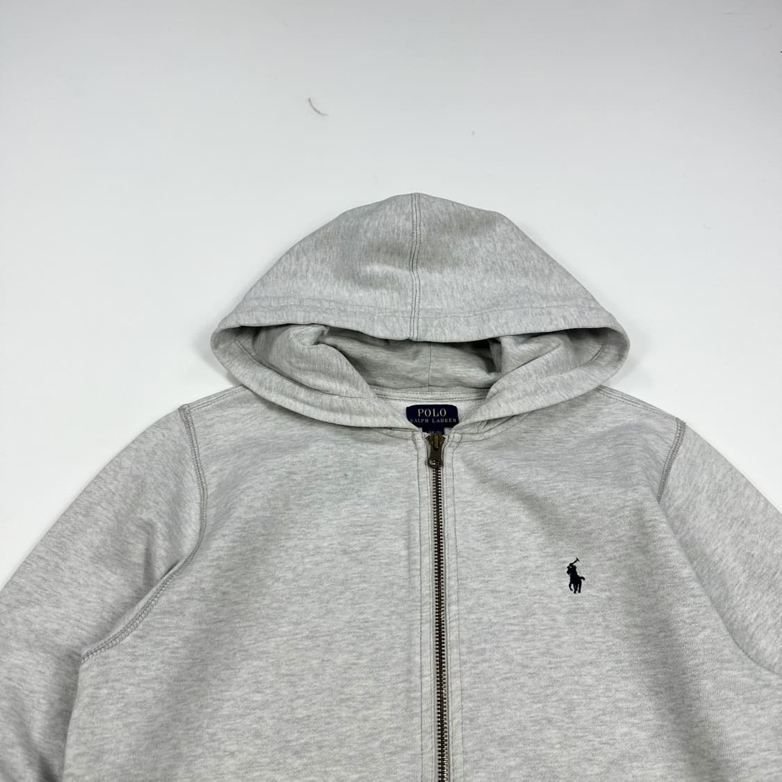 폴로 랄프로렌 포니 걸즈 그레이 후드집업 (실측 S 여성추천) 상품이미지1