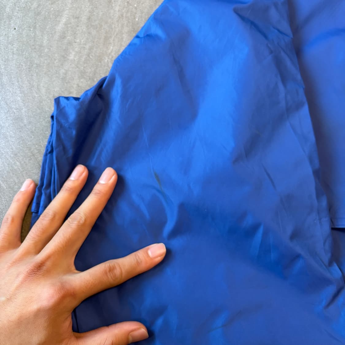 90년대 생산 울리치 블루 윈드브레이커 자켓 상품이미지9