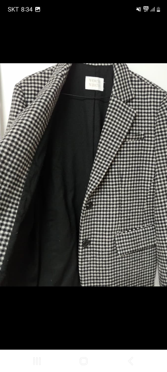 보카바카 체크 울자켓 상품이미지7