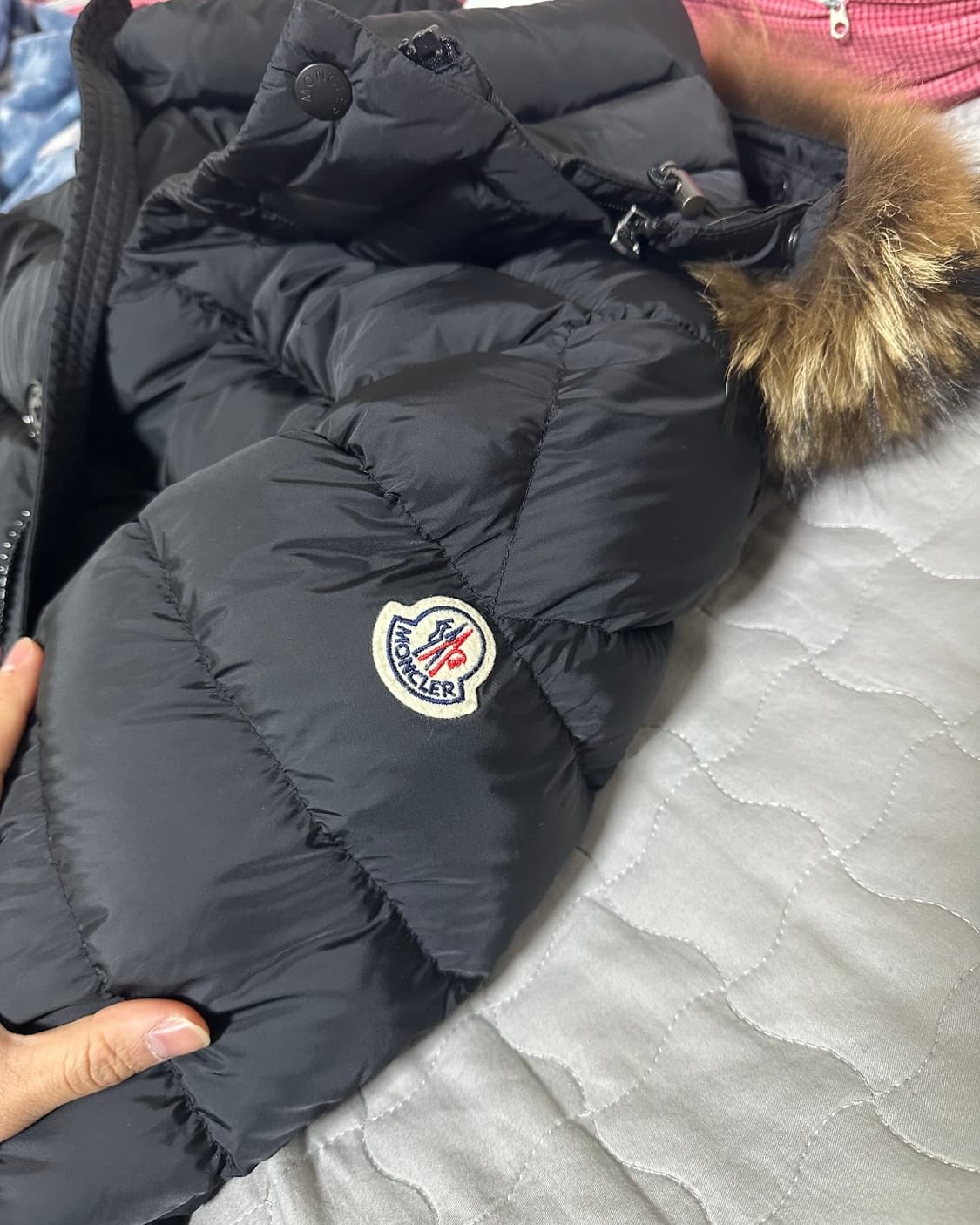 21FW 몽클레어 클루니 블랙 1사이즈 상품이미지2